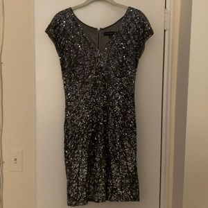 Size 4, Aiden Mattox sequined dress. Very good condition